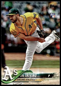 2018 Topps Update #US144 Lou Trivino NM/MT