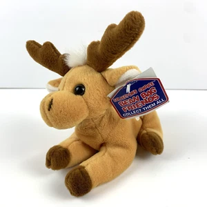 NWT Reindeer Bean Bag Friends Collectors Choice Plush 6" Stuffed Animal Xmas - Bild 1 von 6