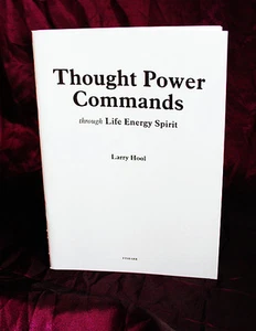 THOUGHT POWER COMMANDS, Larry Hoole. Finbarr. Powerful Occult Grimoire, Magick - Imagen 1 de 1