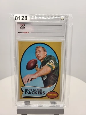 Topps Bart Starr #30 Green Bay Packers 1970 en muy buen estado Foto 1 de 2