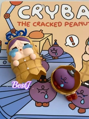 Auténtica figura de Crybaby The Carcked Peanut nueva en paquete #BestJ Foto 1 de 4