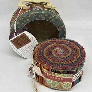 Moda Chez Moi JELLY ROLL Fresh Air Quilt STOFF Korb Etui Jrt12 Rarität - Bild 1 von 6