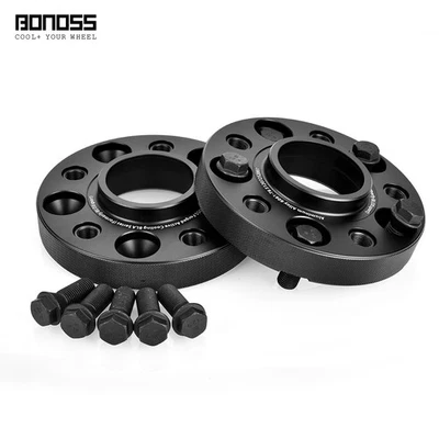 2x25mm 1" Hubcentric Wheel Spacers 5x112 HB66.5 fit Audi A4 S4 A5 S5 2009-2019 - Image 1 of 4