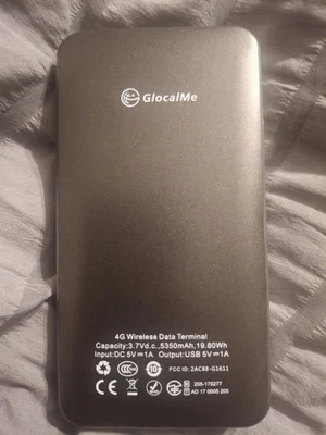 Hotspot Wi-Fi portátil GlocalMe G3 resolução global 480x800 - Imagem 1 de 2