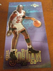 Michael Jordan 1995-96 Fleer Jam Session Showstoppers #S3 RARE Insert Bulls🔥🔥 - Picture 1 of 4