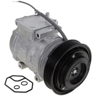 New 6-Groove Pulley A/C Compressor Fits Mercedes Benz By REPT191155 - Image 1 of 4