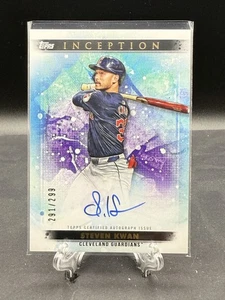 STEVEN KWAN 2024 Topps Inception Rookie & Emerging Star Autos #BRESKW #d 291/299 - Picture 1 of 2