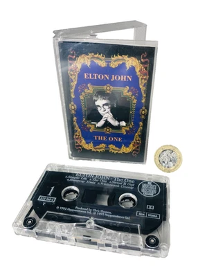 Music Cassette Tape Elton John The One Vintage ra - Image 1 of 4