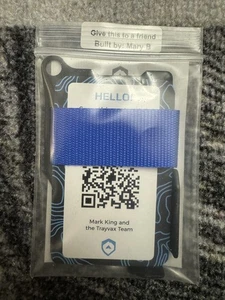 Trayvax USA Summit Wallet - Brand New Blue Band - Picture 1 of 1