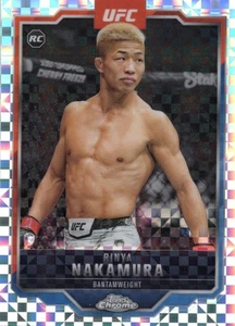 Rinya Nakamura #128 X-Fractor (RC) 2025 Topps Chrome UFC - Picture 1 of 2