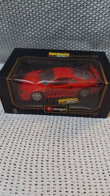 BURAGO FERRARI F40 1987 1/18 COD.3032 DIECAST CAJA ABIERTA Foto 1 de 4