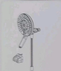 Delta 75654 Soffione doccia 6 posizioni In2ition con ProClean - Cromato - Foto 1 di 3