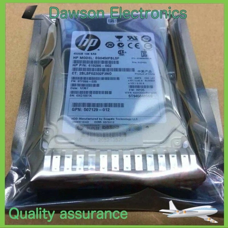 HP 450GB 6G 10K 2.5" SAS SC 652572-B21 653956-001 759547-001 Server For Gen8 - Image 1 of 3