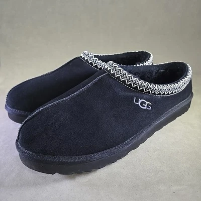 Zapatilla negra forrada de piel de oveja UGG Tasman para hombre talla 15 Foto 1 de 4