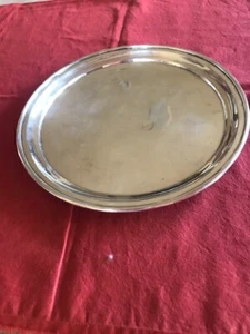 Mittelgroßes versilbertes Serviertablett - Bild 1 von 2