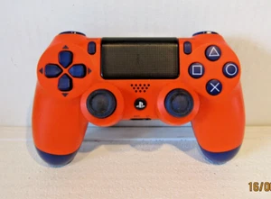 Sony PlayStation 4 Blau / Orange DualShock Wireless Controller NUR TEILE (BX2) - Bild 1 von 6