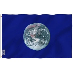 Anley Fly Breeze 3x5 Foot Earth Day Flag Environmental Awareness Flags Polyester - Picture 1 of 6