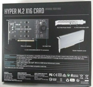 ASUS 90MC05G0-M0UAY0 Hyper M.2 to PCI Express Adapter - Picture 1 of 4