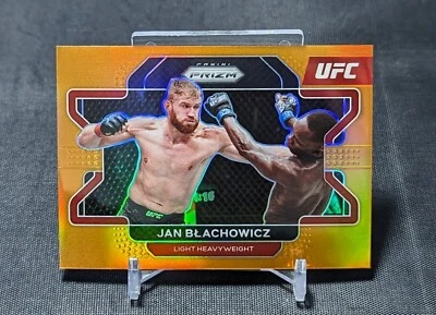 Jan Blachowicz Orange Holo Prizm Parallel /99 2022 Panini Prizm UFC Card #43 - Image 1 of 2