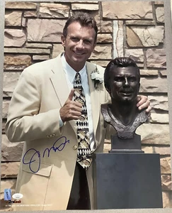 Joe Montana Signed Photo 16x20 Football HOF Bust 4x SBC Autograph COA 3 - Picture 1 of 2