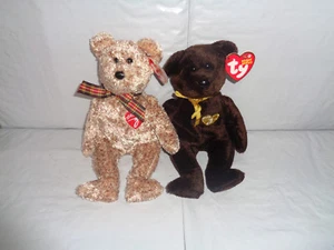 (2) TY Beanie Babies - 2002 & 2003 Signature Bears  - Bild 1 von 1