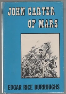 Edgar Rice Burroughs John Cater of Mars 1964 Canaveral Press Smooth Blue Cover - Picture 1 of 19