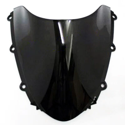 Black ABS Plastic Windscreen For Honda CBR1000RR 2004-2007 05 Front Windshield - Image 1 of 4
