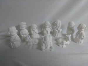 muñecas de ceramica para pintar
