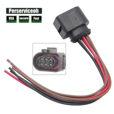 For Audi Tt Mk2 8J Car Tail Rear Light Lamp Harness Connector Wiring Loom Plug Foto 1 de 4