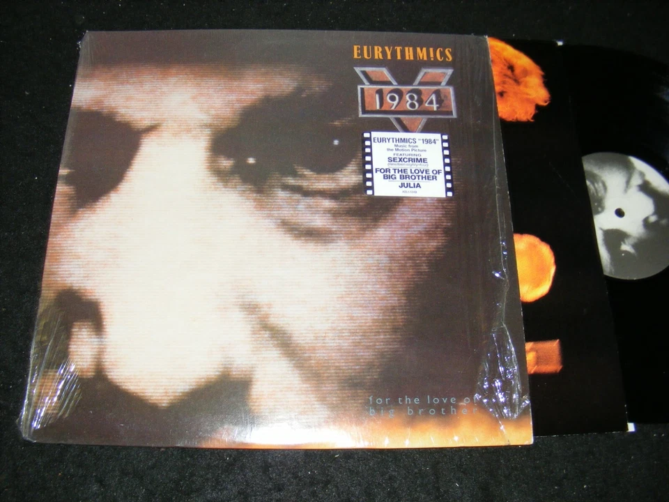 EURYTHMICS 1984 For The Love Of Big Brother SOUNDTRACK LP NM Shrinkwrap w HYPE - Image 1 of 1