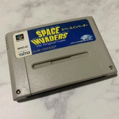 Nintendo Super Famicom SFC TAITO Space Invader SHVC-IC only a main part - Image 1 of 2