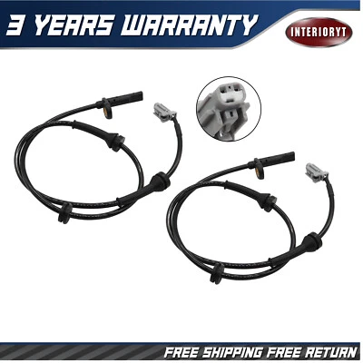 Sensor de velocidad de rueda ABS delantero 2 piezas para Nissan Rogue 2,5 L 2008-2012 2013 ALS1658 Foto 1 de 4