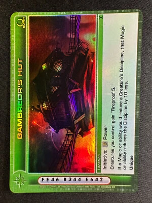 Chaotic Gambreor's Hut 200/222 BTD 1st Edition Super Rare Location NM/LP - Image 1 of 2