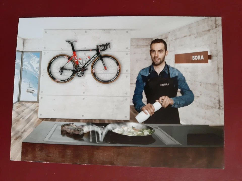 CYCLISME carte cycliste JOSE MENDES équipe BORA ARGON 18  2015 - Photo 1/1