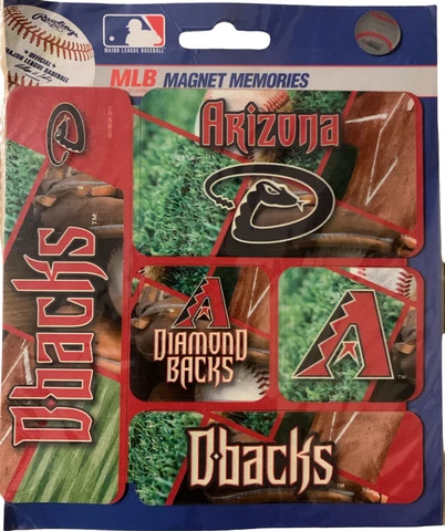 MLB Teams Magnets Memories Refrigerator Magnets 5 Pack Cover
