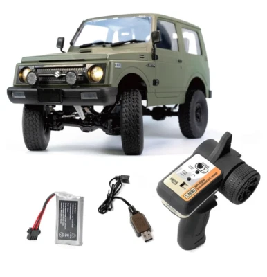 WPL JAPAN Suzuki Jimny (JA11) 1/10 Outdoor Radio Controlled 4WD RC Car Rock Rare - Image 1 of 4