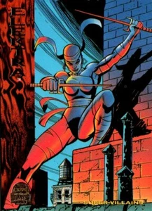 1994 Fleer MARVEL UNIVERSE Comic Trading Card #189 Elektra - Picture 1 of 1