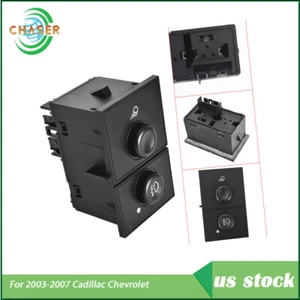 For 2003-2007 Cadillac Chevrolet GMC Silverado Fog Light Lamp Button Switch NEW - Foto 1 di 9