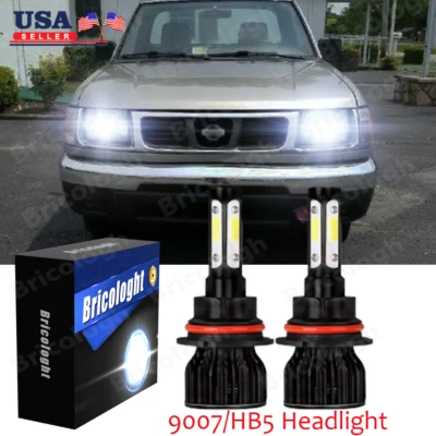 Kit de bombillas LED de haz alto/bajo 6000K para Nissan Frontier 98-2000 - 9004/9007 Foto 1 de 4