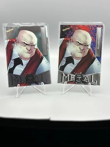 2021 Marvel Metal Universe Lot of 2 Cards - # 61 Wilson Fisk Grandiose & Base - Bild 1 von 5