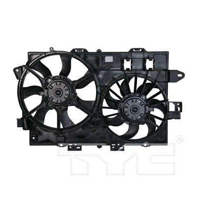 Ventilador de radiador y condensador doble TYC para Chevrolet Equinox 2006-2007 3,4 L Foto 1 de 4