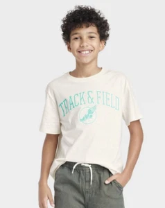 Art Class Jungen Leichtathletik Kurzarm Grafik T-Shirt Creme Gr. XXL Neu mit Etikett - Bild 1 von 3