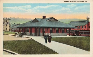 Penna Station Donora PA postcard 4.3 - Picture 1 of 2