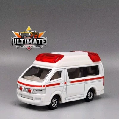 Toyota Himedic Ambulancia Coleccionable Escala 1/64 Diecast Modelo Coche Coleccionista  Foto 1 de 4