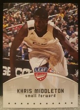 2012-13 LEAF BASKETBALL KHRIS MIDDLETON #DL1 ROOKIE RC NM/MT CONDITION BUCKS NBA