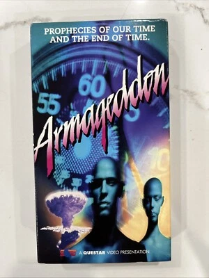 Armageddon Prophecies Of Our Time & The End Of Time Edgar Cayce Questar VHS 1995 - Image 1 of 4