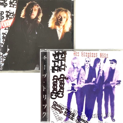 Cheap Trick 2 CD Bundle Greatest Best Hits 1992 + Lap of Luxury 1988 Want You Me - Image 1 of 4