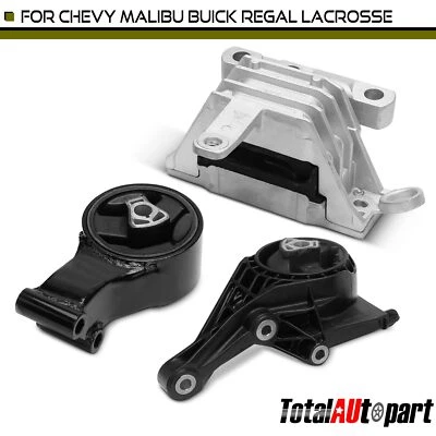3x Montaje de motor y transmisión automática para Chevrolet Malibu 2014 Buick Regal Foto 1 de 4