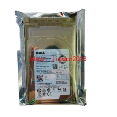 Dell 56M6W 056M6W 1TB 7.2K RPM 12Gbps 2.5" SAS Hard Drive ST1000NX0453 w/ Tray - Image 1 of 4