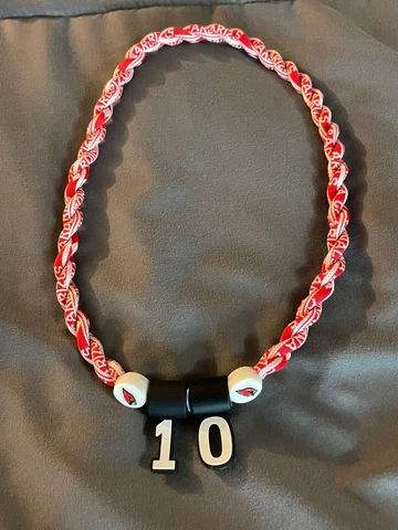 Arizona Cardinals #10 DEANDRE HOPKINS 22" Double Rope NECKLACE NEW! FAST! FREE! Cover